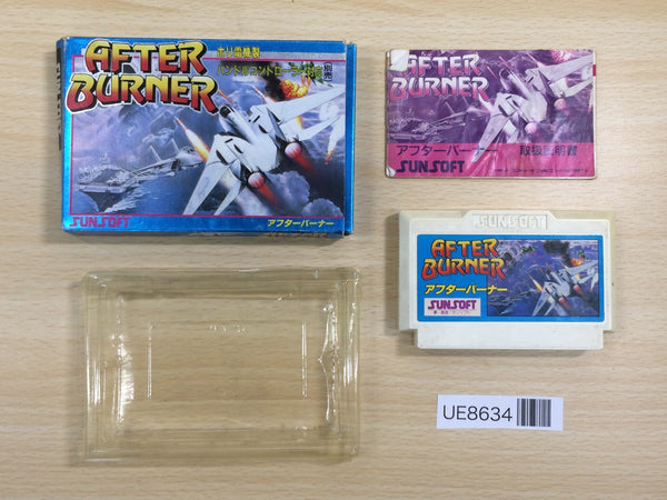 UE8634 After Burner BOXED NES Famicom Japan