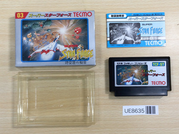 UE8635 Super Star Force BOXED NES Famicom Japan