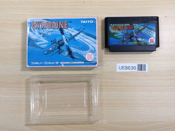 UE8636 Gyrodine BOXED NES Famicom Japan