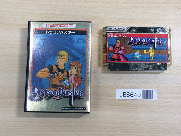 UE8640 Dragon Buster BOXED NES Famicom Japan