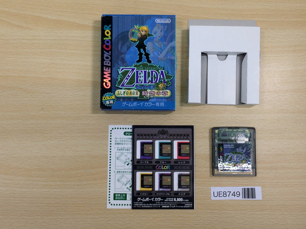UE8749 The Legend of Zelda Oracle of Ages BOXED GameBoy Game Boy Japan