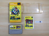 UE8752 Super Mario World BOXED SNES Super Famicom Japan