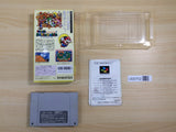 UE8752 Super Mario World BOXED SNES Super Famicom Japan