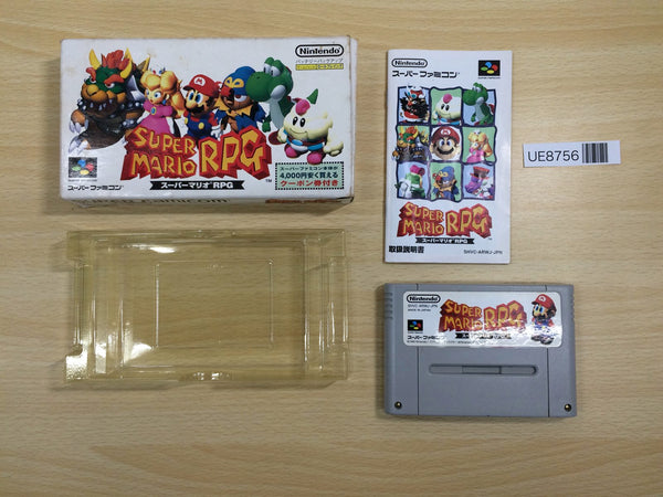 UE8756 Super Mario RPG Legend of the Seven Stars BOXED SNES Super Famicom Japan