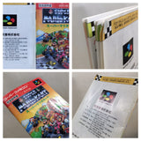 UE8759 Super Mario Kart BOXED SNES Super Famicom Japan