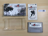 UE8775 Final Fantasy VI 6 BOXED SNES Super Famicom Japan