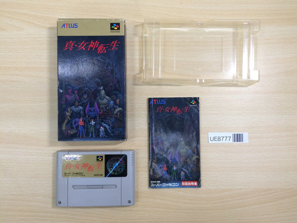 UE8777 Shin Megami Tensei BOXED SNES Super Famicom Japan
