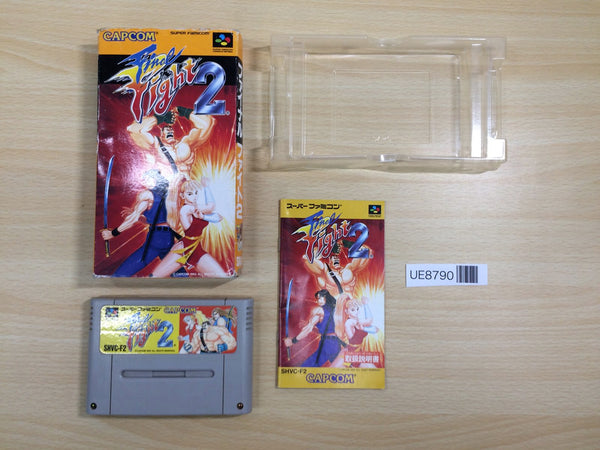 UE8790 Final Fight 2 BOXED SNES Super Famicom Japan