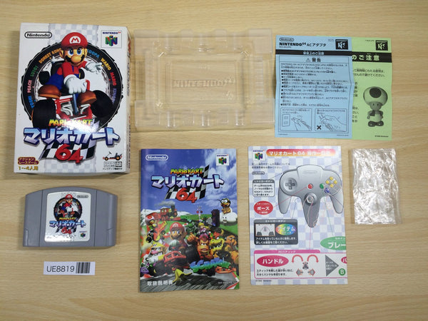 UE8819 Mario Kart 64 BOXED N64 Nintendo 64 Japan