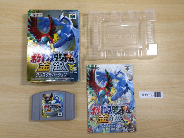UE8828 Pokemon Stadium Gold Silver Crystal BOXED N64 Nintendo 64 Japan