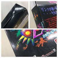 UE8914 The Legend of Zelda Majora's Mask BOXED N64 Nintendo 64 Japan