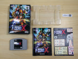 UE8916 F-Zero X BOXED N64 Nintendo 64 Japan