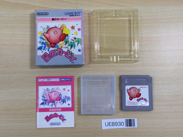 UE8930 Kirby Kirby's Dream Land BOXED GameBoy Game Boy Japan