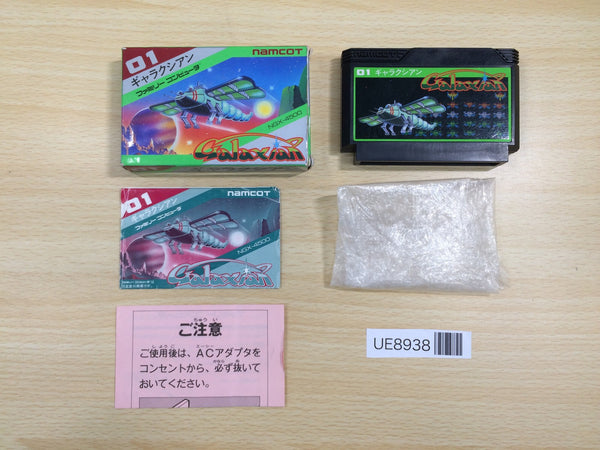 UE8938 Galaxian BOXED NES Famicom Japan