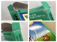 UE8954 Mario Open Golf BOXED NES Famicom Japan