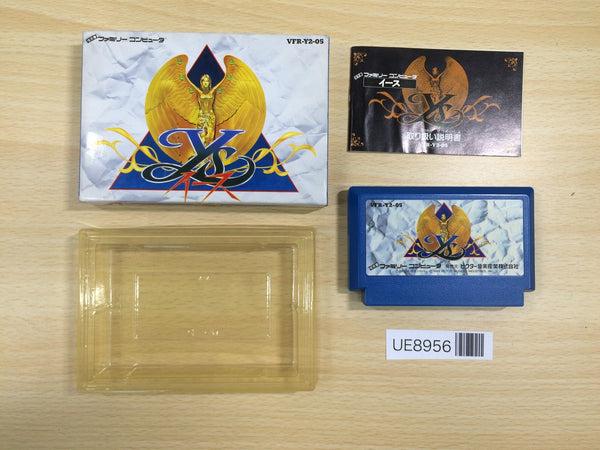 UE8956 Ys BOXED NES Famicom Japan