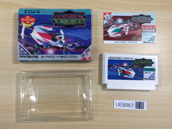 UE8967 Seccross BOXED NES Famicom Japan