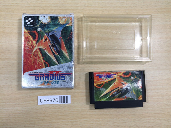 UE8970 Gradius II 2 Nemesis BOXED NES Famicom Japan