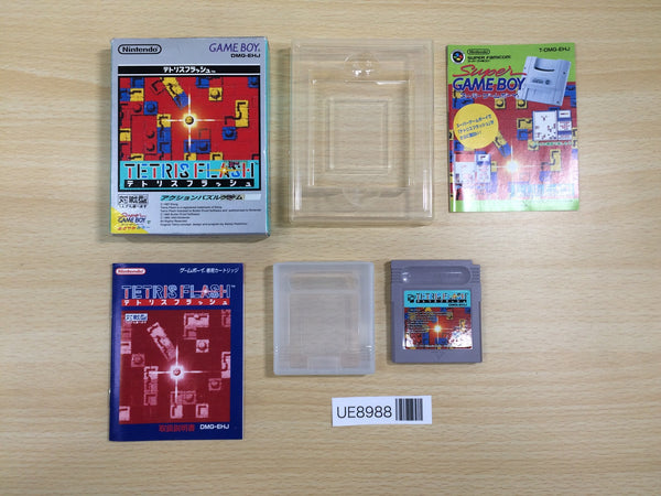 UE8988 Tetris Flash BOXED GameBoy Game Boy Japan