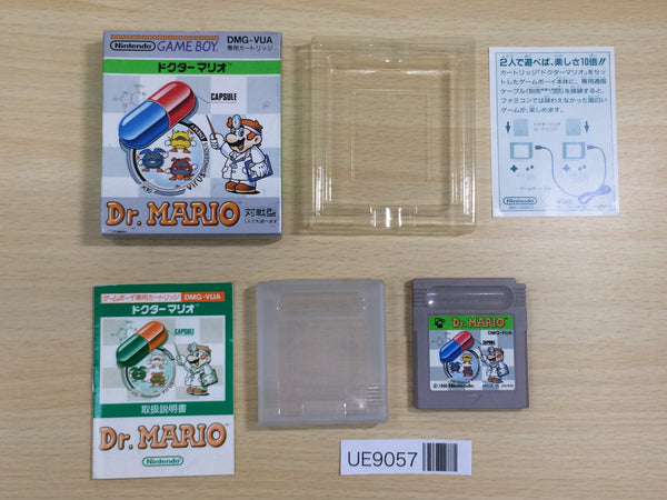 UE9057 Dr. Mario BOXED GameBoy Game Boy Japan