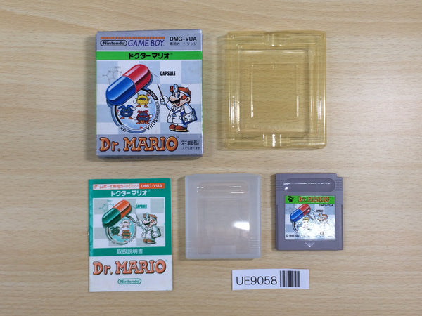 UE9058 Dr. Mario BOXED GameBoy Game Boy Japan