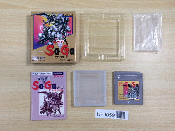 UE9059 Makai tower mechanic SaGa BOXED GameBoy Game Boy Japan