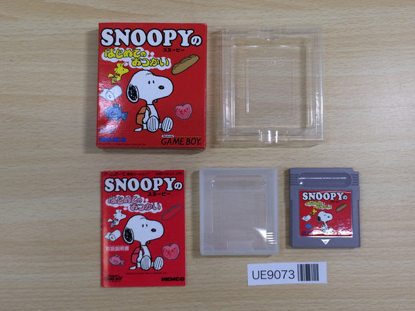 UE9073 Snoopy no Hajimete no Otsukai BOXED GameBoy Game Boy Japan