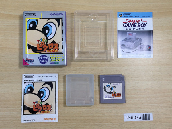 UE9076 Mario's Picross BOXED GameBoy Game Boy Japan