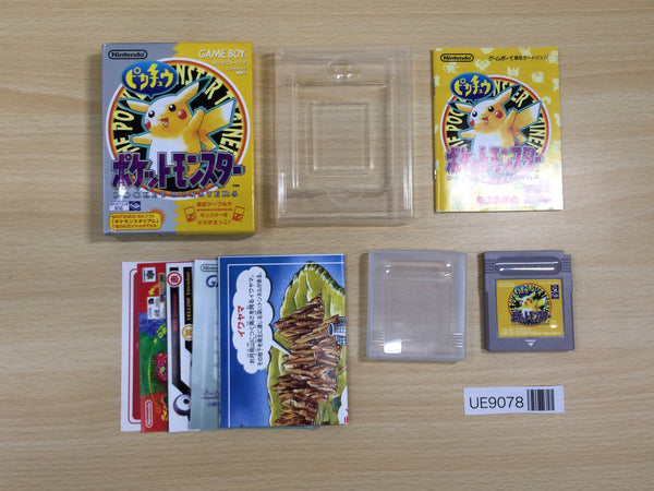 UE9078 Pokemon Pikachu Yellow BOXED GameBoy Game Boy Japan