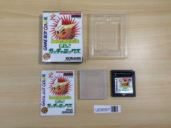 UE9097 Beatmania GB2 GatchaMix BOXED GameBoy Game Boy Japan
