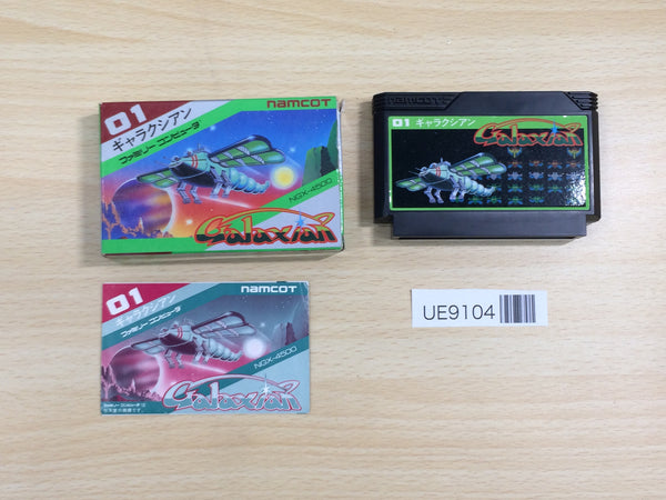 UE9104 Galaxian BOXED NES Famicom Japan
