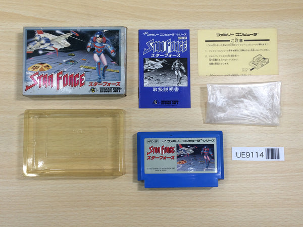 UE9114 Star Force BOXED NES Famicom Japan