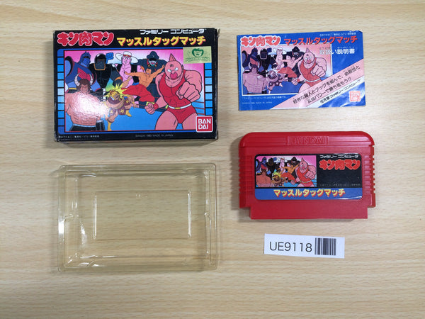 UE9118 Kinnikuman Mascle BOXED NES Famicom Japan