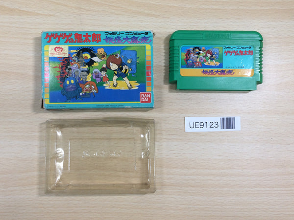 UE9123 GeGeGe no Kitaro Youkai Daimakyou BOXED NES Famicom Japan