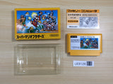 UE9126 Super Mario Bros. BOXED NES Famicom Japan