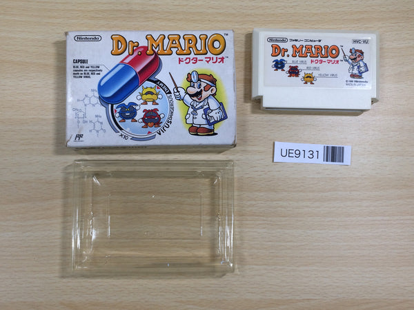 UE9131 Dr. Mario BOXED NES Famicom Japan