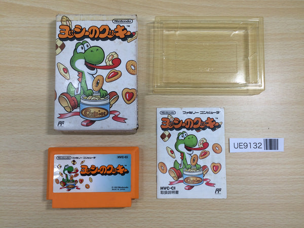UE9132 Yoshi Cookie Yossy BOXED NES Famicom Japan