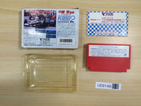 UE9149 Nakajima Satoru F1 Hero 2 BOXED NES Famicom Japan