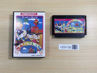 UE9156 Mappy Land BOXED NES Famicom Japan