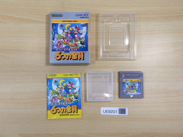 UE9201 Super Mario Land 2 6 Golden Coins BOXED GameBoy Game Boy Japan