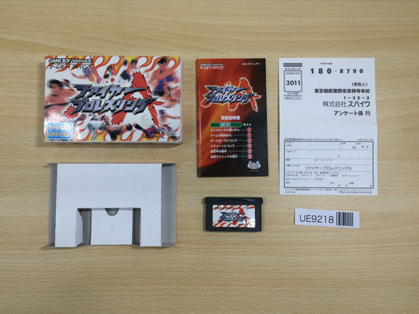 UE9218 Fire Pro Wrestling A BOXED GameBoy Advance Japan