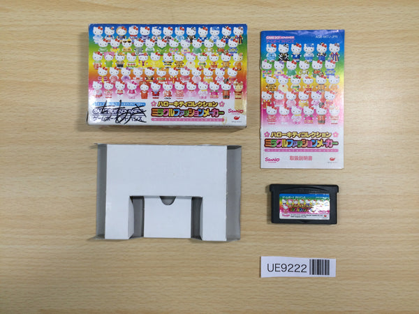 UE9222 Hello Kitty Collection Miracle Fashion BOXED GameBoy Advance Japan