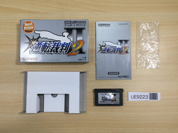UE9223 Ace Attorney Phoenix Wright 2 BOXED GameBoy Advance Japan