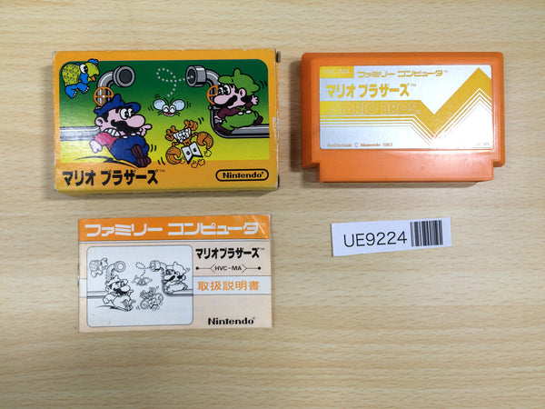 UE9224 Mario Bros. BOXED NES Famicom Japan