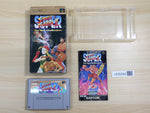 UE9284 Super Street Fighter II 2 BOXED SNES Super Famicom Japan