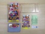 UE9294 Super Bomberman BOXED SNES Super Famicom Japan