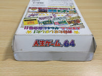 UE9309 The Game of Life Jinsei 64 BOXED N64 Nintendo 64 Japan