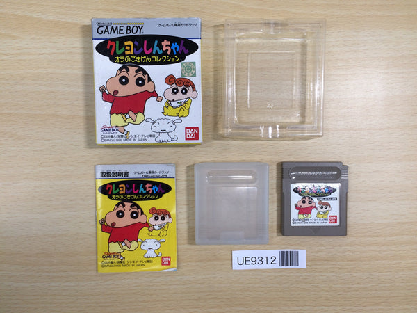 UE9312 Crayon Shinchan Orano Gokigen Collection BOXED GameBoy Game Boy Japan