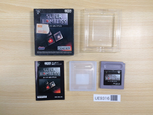 UE9316 Tetris Blast Super Bombliss BOXED GameBoy Game Boy Japan