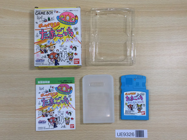 UE9326 Tamagotchi Osutchi to Mesutchi BOXED GameBoy Game Boy Japan